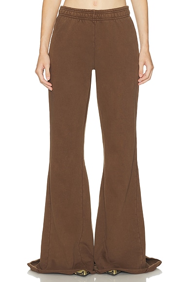 entire studios heavy flare sweat pants entire studios flare sweat