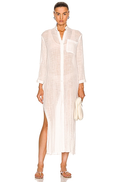 Bracelet Sleeve Shirt Dress
