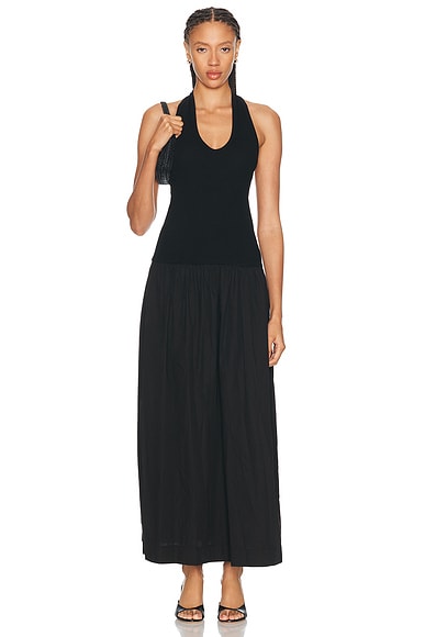 Cotton Halter Dress