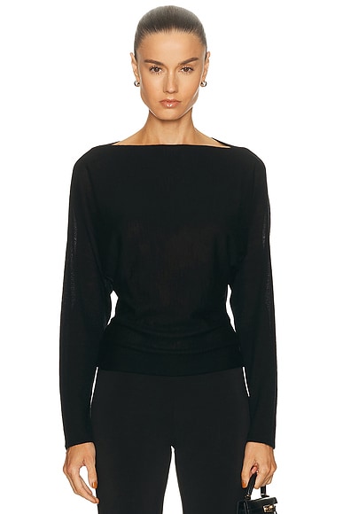 Tissue Cashmere Dolman Sweater