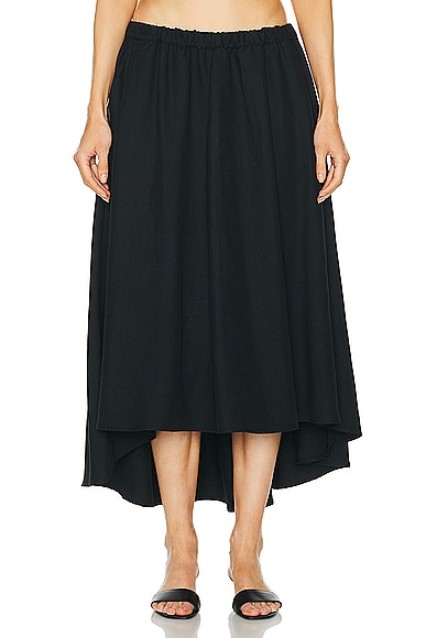 Matteau Tiered Skirt in Black | FWRD