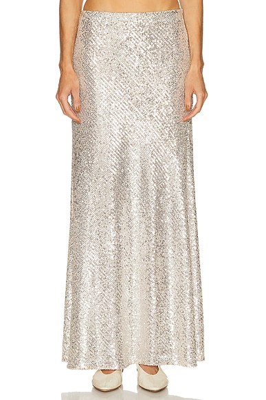 Sequin Full Length Skirt