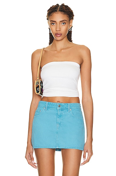 Silk Rib Tube Top