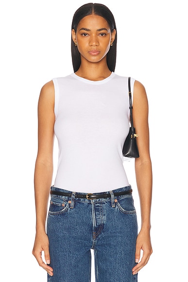 Supima Cotton Sleeveless Tank Top