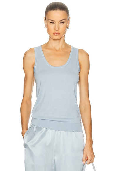 Silk Knit Tank Top