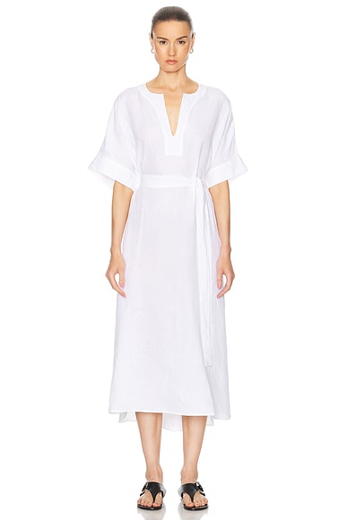 ERES L'intemporel Bibi Dress in Blanc