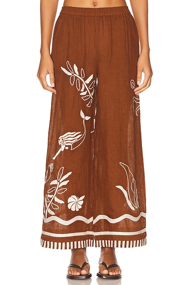 ERES Octopus Pant in Ecorce