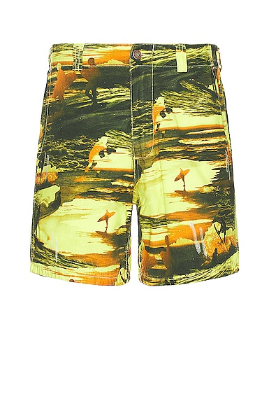 ERL UNISEX PRINTED SHORTS WOVEN