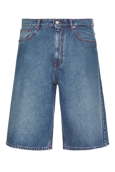 Rick Owens Drawstring Karloff Boxers in Black & Dust & Pearl