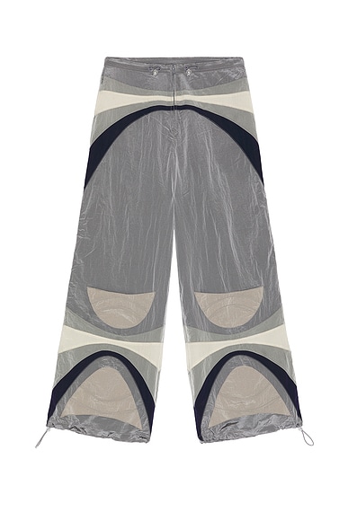 ERL Nylon Rave Pants Woven in Grey