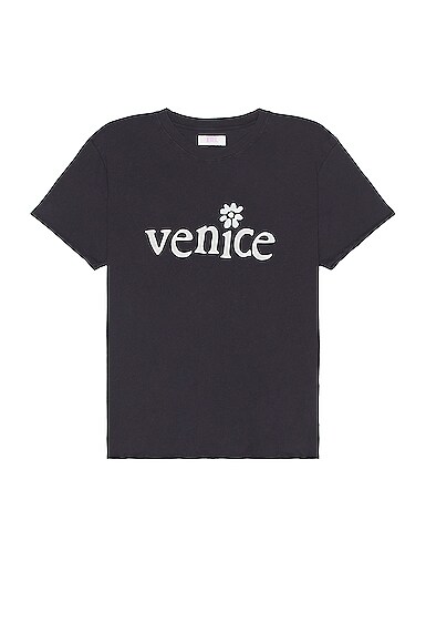 ERL Venice Print T Shirt in Black