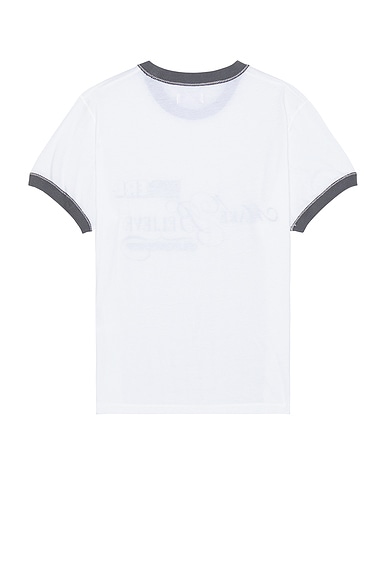 Shop Erl Unisex Make Believe T-shirt Knit In White