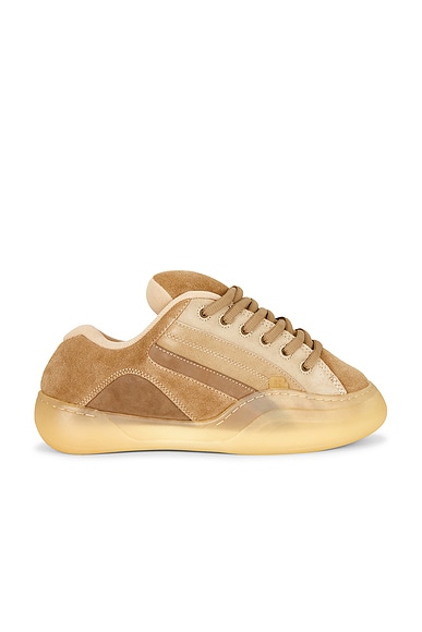 ERL Unisex ERL Quad Vamp Leather in Beige