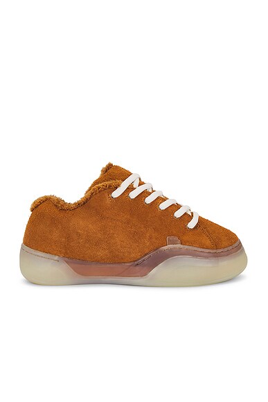 ERL Suede Skate Sneaker in Natural Suede | FWRD ERL Suede Skate Sneaker in Natural Suede | FWRD