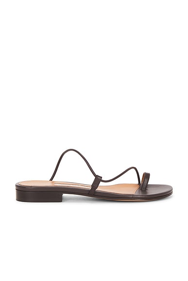 Emme Parsons Susan Slide in Espresso Nappa