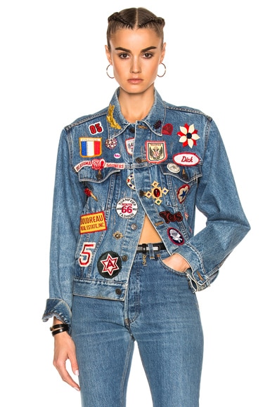 for FWRD Vintage x Patch Jacket