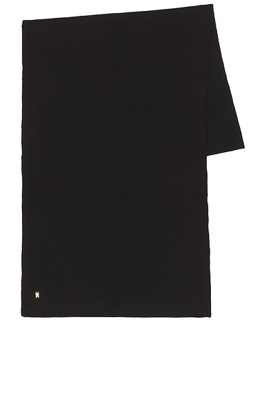 Eterne Luca Cashmere Scarf in Black