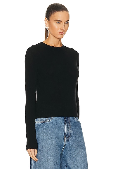 Éterne Francis Cashmere Sweater In Black