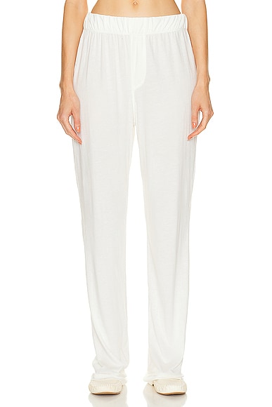 Eterne Lounge Pant in Ivory