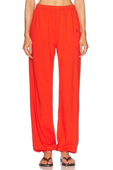 Eterne Vinny Pocket Sweatpant in Poppy