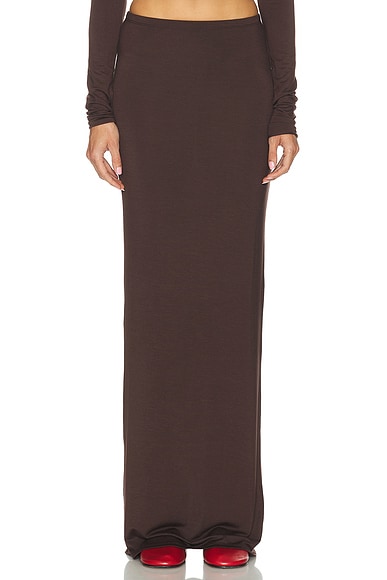 Maxi Soft Jersey Skirt