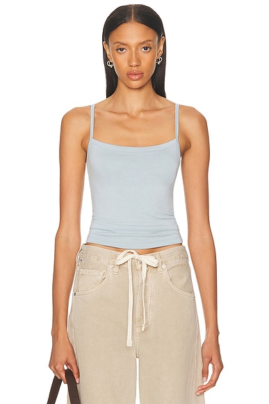 Eterne 90's Tank Top in Dusty Blue