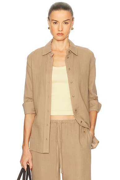 Eterne Constance Top in Taupe