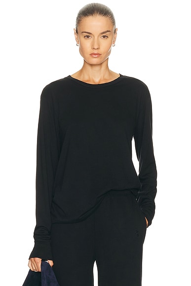 Long Sleeve Boyfriend Top