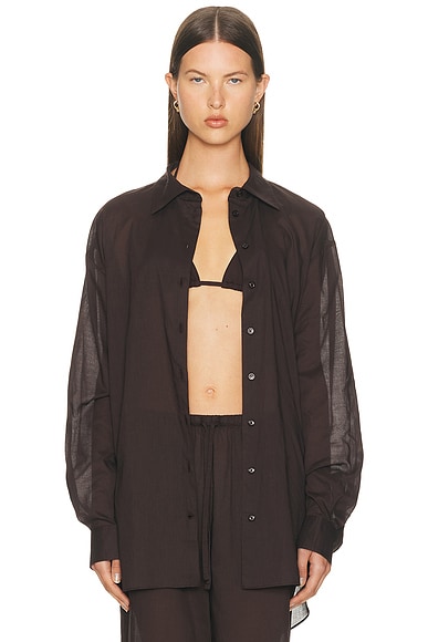 Eterne Lucien Top in Espresso