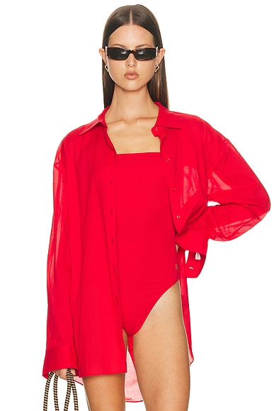 Eterne Lucien Top in Rouge