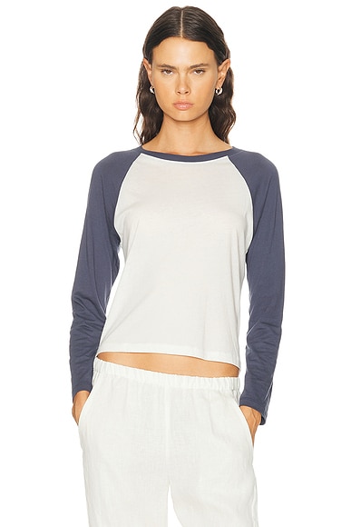 Cotton Modal Baseball Tee