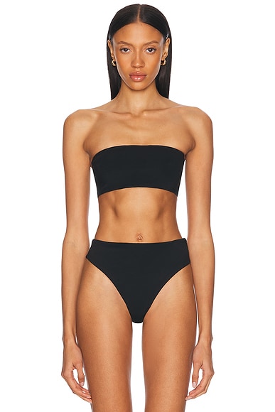 Eterne Kaia Bikini Top in Black