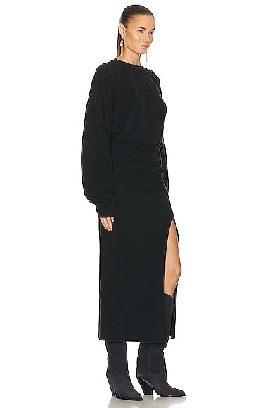 Shop Isabel Marant Étoile Salomon Dress In Black