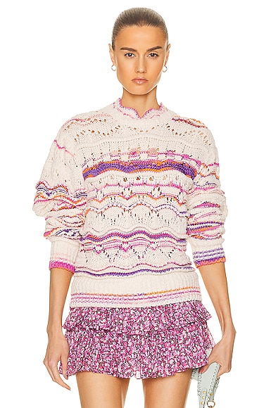 Isabel Marant Etoile Ambre Sweater in Pink