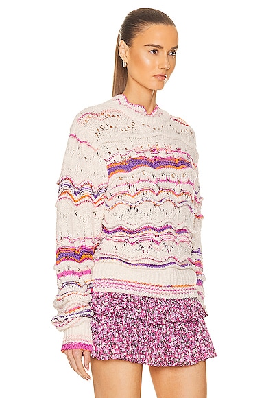 Shop Isabel Marant Étoile Ambre Sweater In Pink
