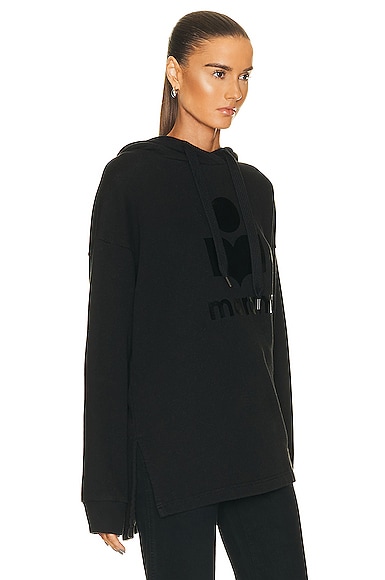 Shop Isabel Marant Étoile Marly Hoodie Sweatshirt In Black