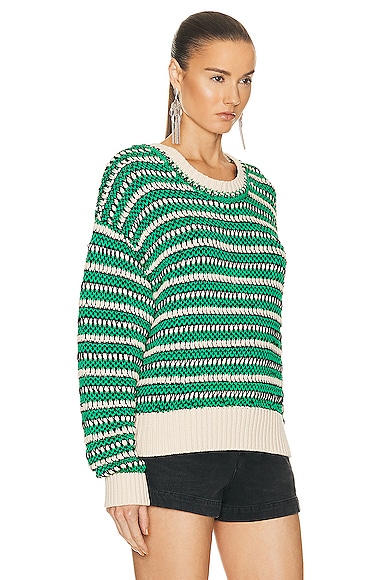 Shop Isabel Marant Étoile Hilo Sweater In Mint Green