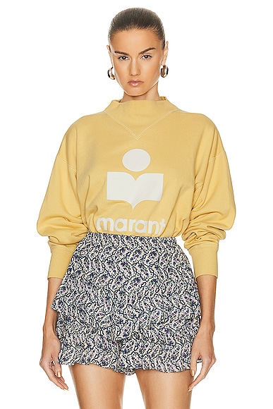 Isabel Marant Etoile Moby Sweatshirt in Sunlight & Ecru