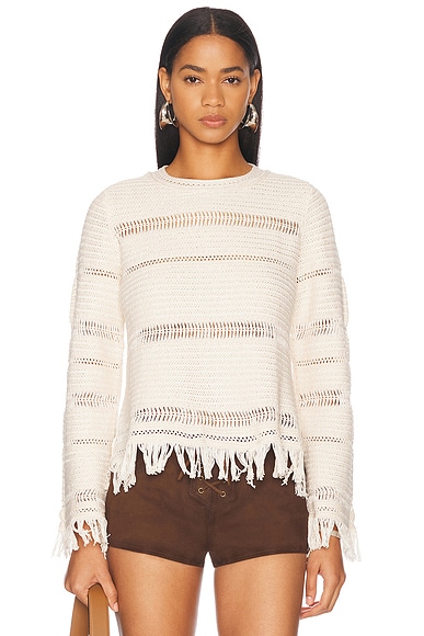 Isabel Marant Etoile Azilis Sweater in Ecru