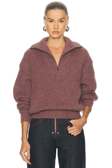Isabel Marant Etoile Danita Sweater in Rosewood