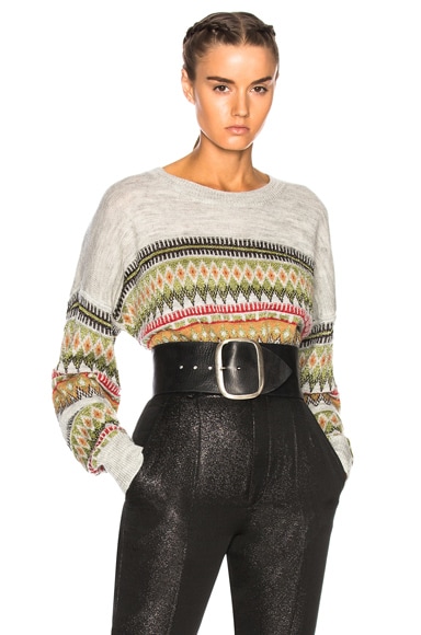 Berwick Lurex Jacquard Sweater