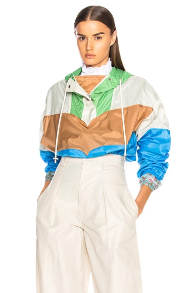 Cyriel Color Blocked Raincoat