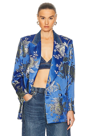 Etro Tailored Jacket in Blue