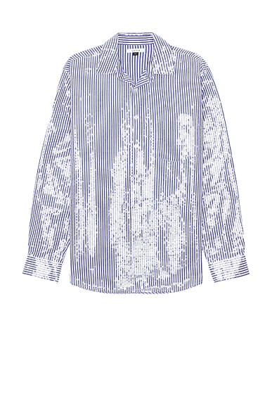 優待特典一覧 TAKAHIROMIYASHITA The Soloist Back Gusset Lip Pattern Shirt トップス
