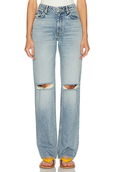 EZR Cigarette Straight Leg in Echo Blue