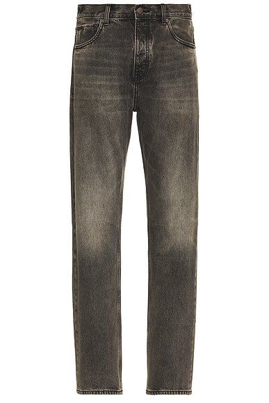 Fear of God ESSENTIALS Denim 5-Pocket Jean in Vintage Black