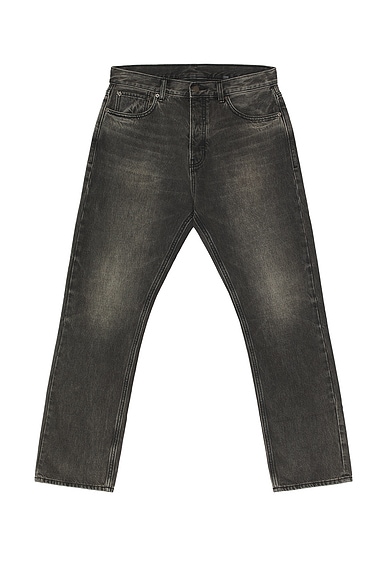 Fear of God ESSENTIALS Denim 5-Pocket Jeans in Vintage Black