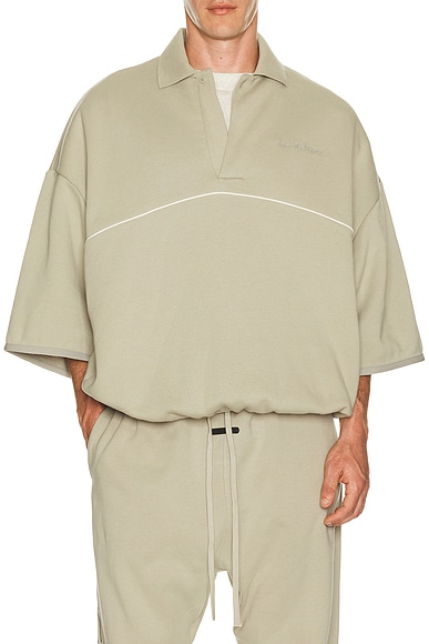 Active Trace 3/4 Sleeve Modern Polo Sweatshirt