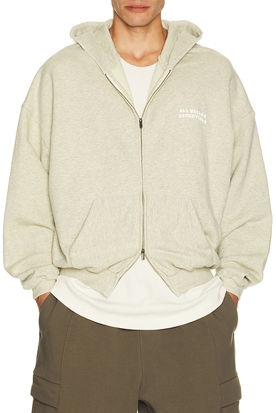 90's Zip-Up Hoodie