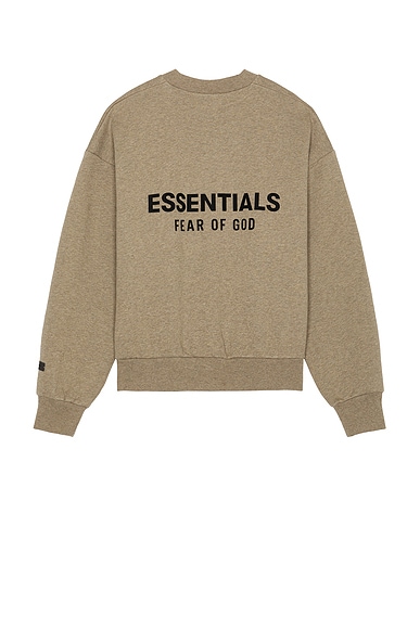Classic Fit Fleece Crew Neck Sweatshirt